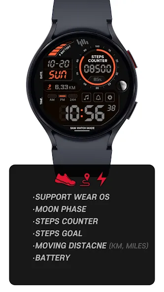 SamWatch Digital IV screenshot 2
