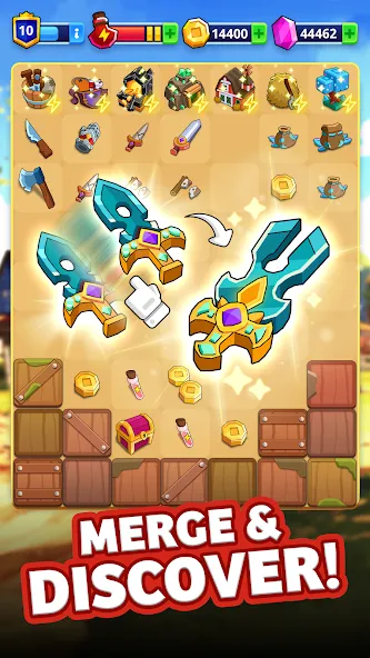 Medieval Merge: Magic Dragon screenshot 4