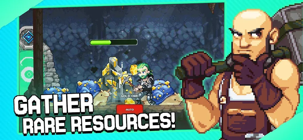 Miners Settlement: Idle RPG screenshot 5