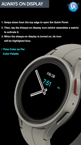 IA131 Hybrid Watchface screenshot 8