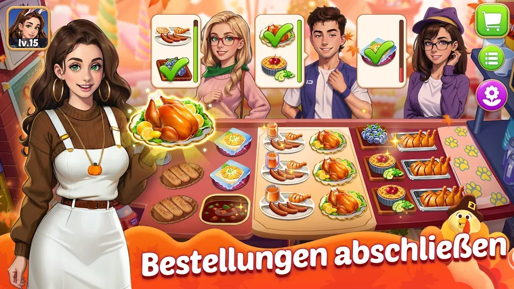 Manor Cooking: Chef Build Town screenshot 1