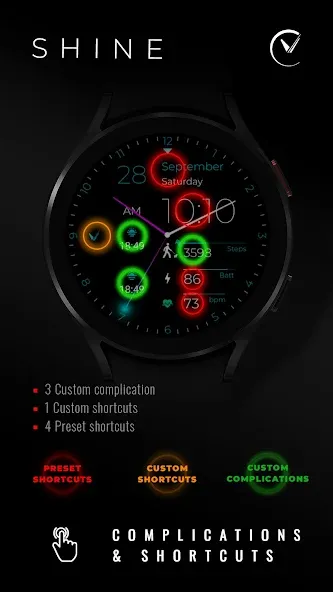 Voron SHINE Watch Face screenshot 7