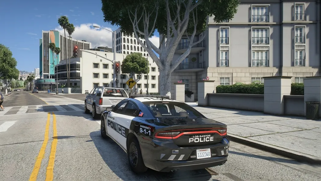 Police car Chase Simulator 3d screenshot 4
