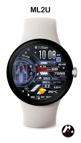 ML2U 259 Watch Face screenshot 1