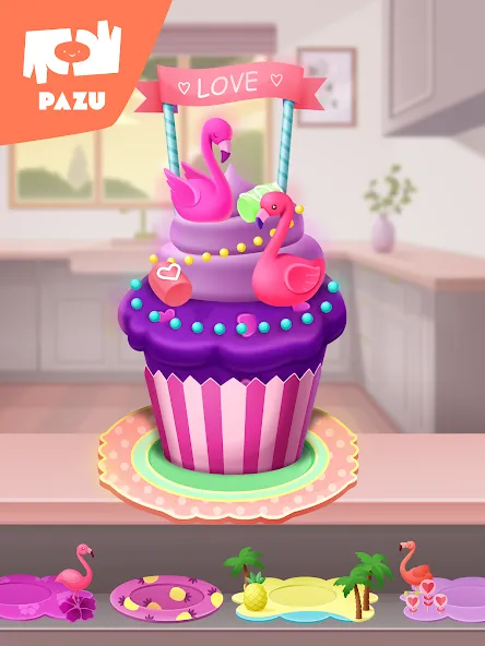 カップケーキメーカー-子供向けの料理とベーキングゲーム screenshot 11