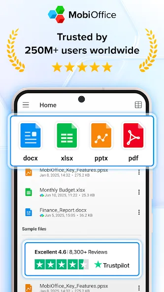 MobiOffice: Word, Sheets, PDF screenshot 1