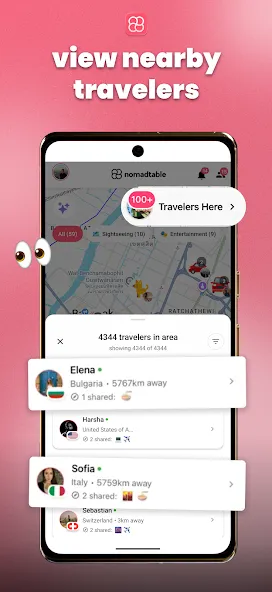 nomadtable: travel friends screenshot 3