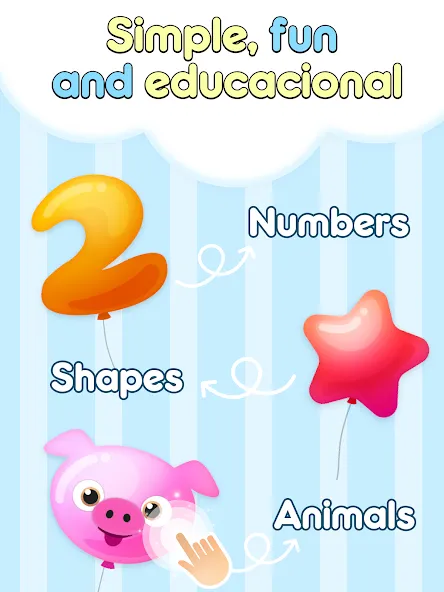 Baby Balloons pop screenshot 11