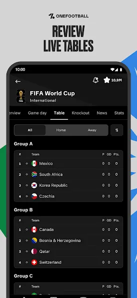 OneFootball Live Soccer scores screenshot 5