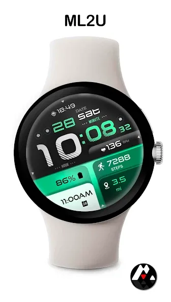 ML2U 103 Watch Face screenshot 1