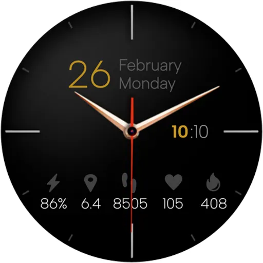 Minimal Classic Watch Face screenshot 19