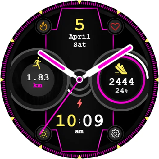 Hybrid VitalVibe Watch Face screenshot 18