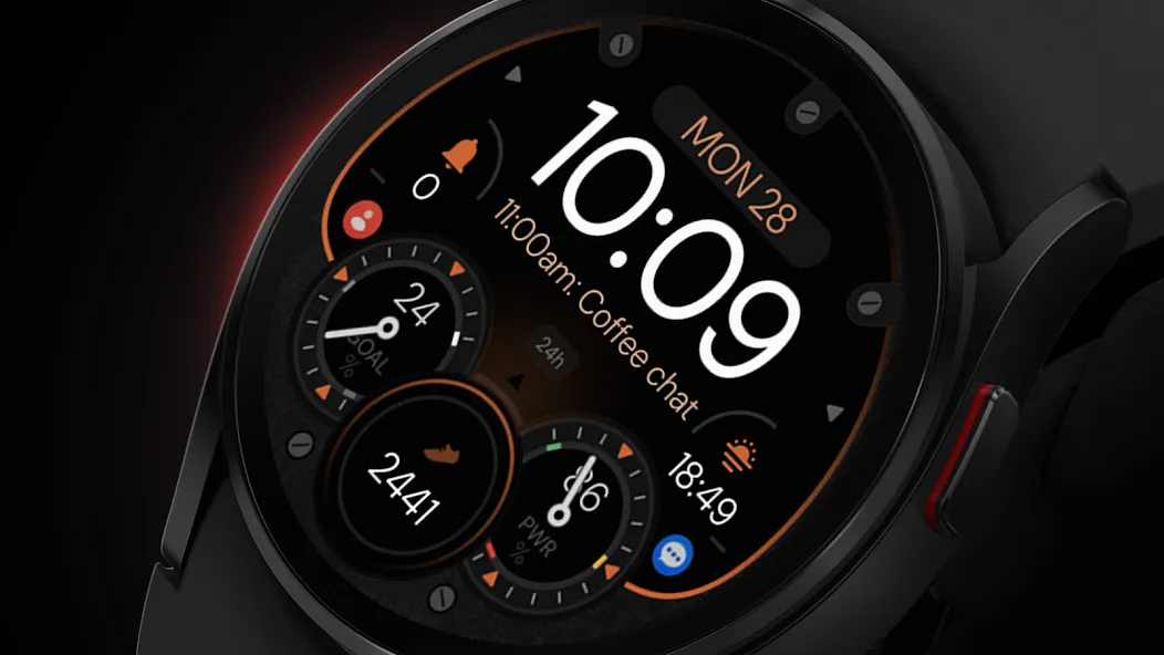 Dream 154 Digital Watch face screenshot 6
