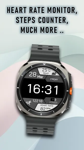 Wave Fury Watch Face screenshot 2