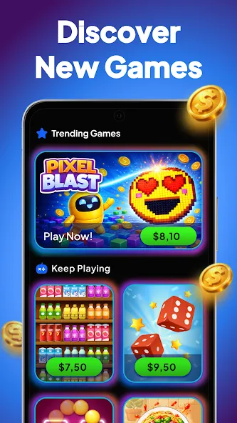 BESTPLAY Play to earn & donate screenshot 2