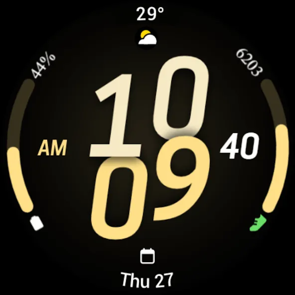 MDS452 Digital Watch Face screenshot 12