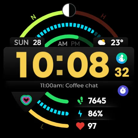 TVV Workout Watch Face screenshot 8