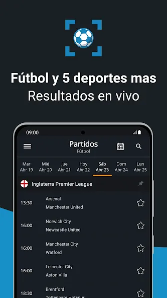 Livescore by SoccerDesk screenshot 1