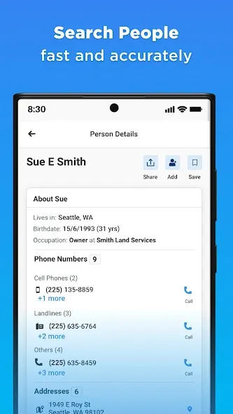 Whitepages Search, Find People screenshot 10