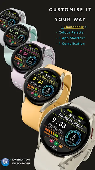 IA87 Digital Watchface screenshot 5