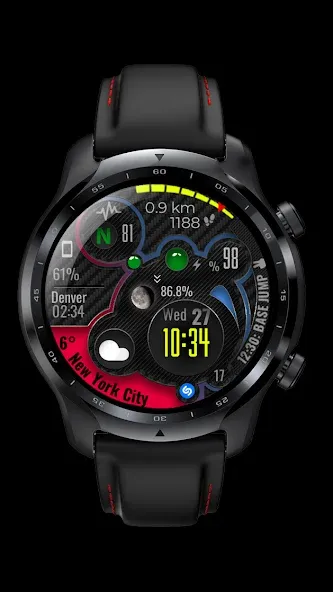 Digital Watch Face CUE104 screenshot 7