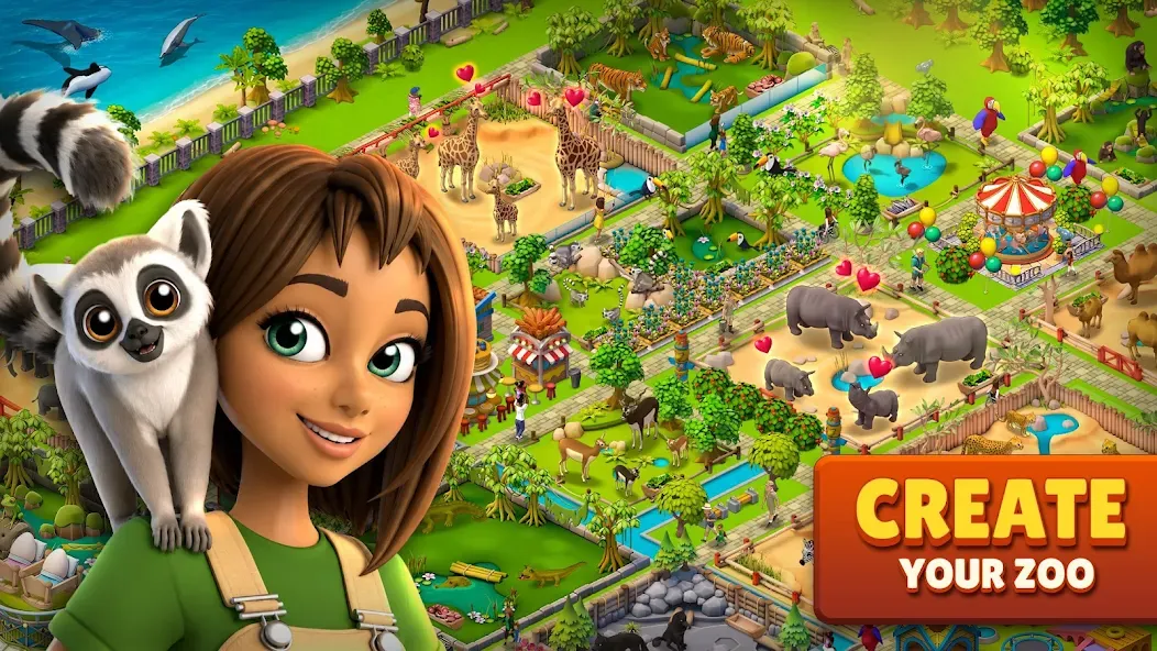 Zoo Life: Animal Park Game Fun screenshot 28