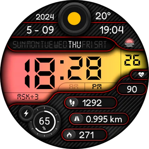 Digital Lork Watch Face screenshot 14