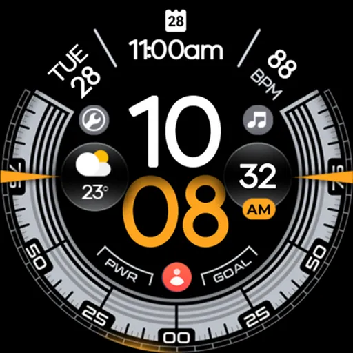 OMG 340 - Minimal Watch Face screenshot 29