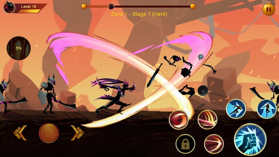 Shadow fighter 2: Ninja games screenshot 4