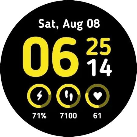 Essential Watch Face Wear OS screenshot 7