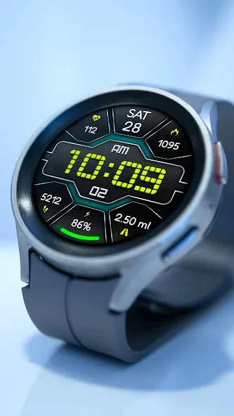 Digital Pulse URX12 Watch face screenshot 5