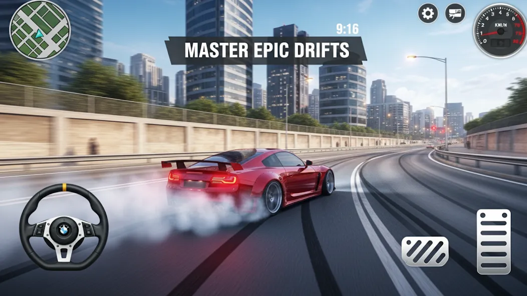 Real Car Driving Drift Sim 3D screenshot 14