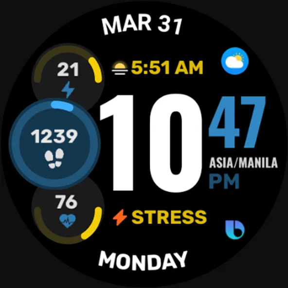 Active Wear Watchface 3 screenshot 33