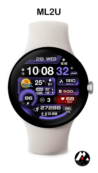 ML2U 261 Watch Face screenshot 6