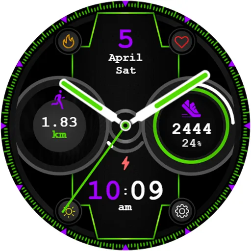Hybrid VitalVibe Watch Face screenshot 19
