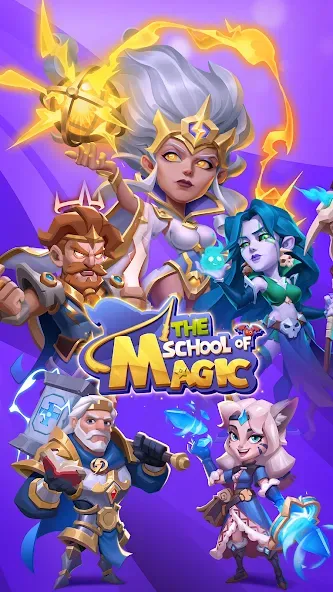Idle Fantasy Magic School screenshot 1