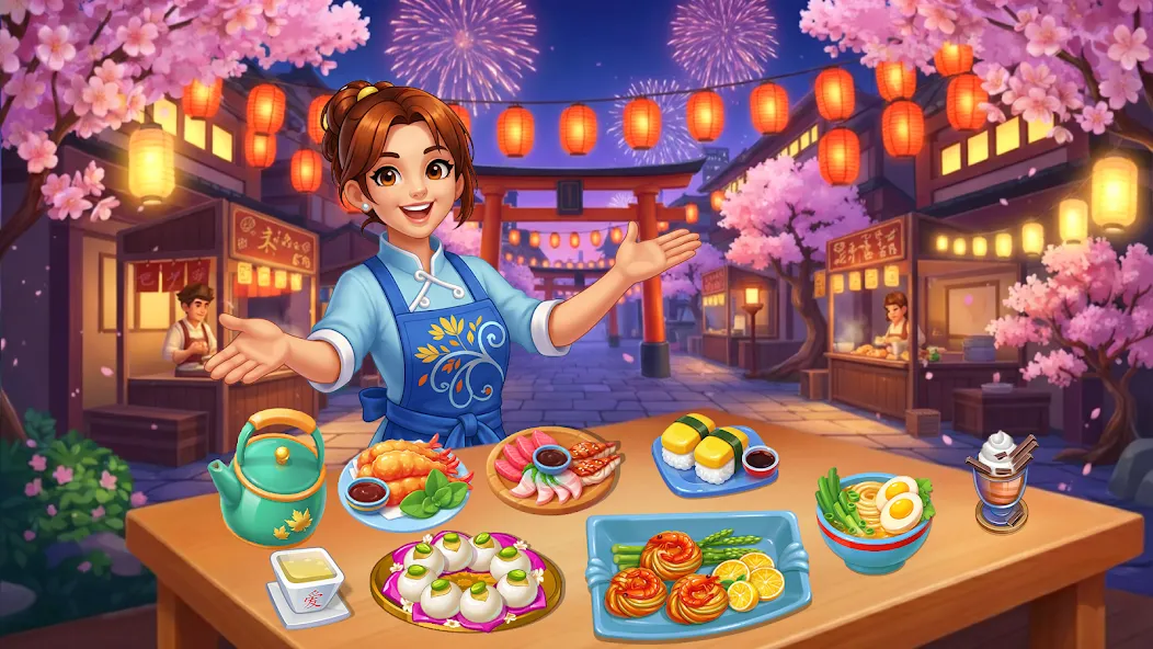 Juegos de comida: Cocinera screenshot 2