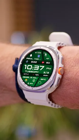 N-SPORT581 Color Digital Watch screenshot 8