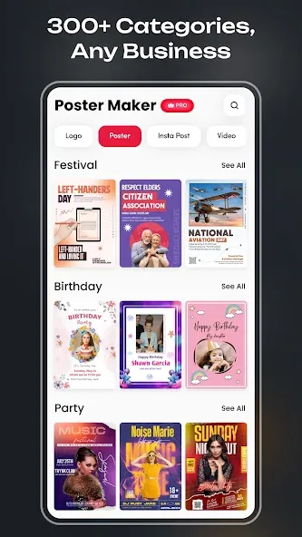 Poster Maker - AI Flyer Design screenshot 2