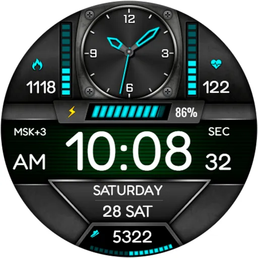 Sport KSOL URX100 Watch face screenshot 19