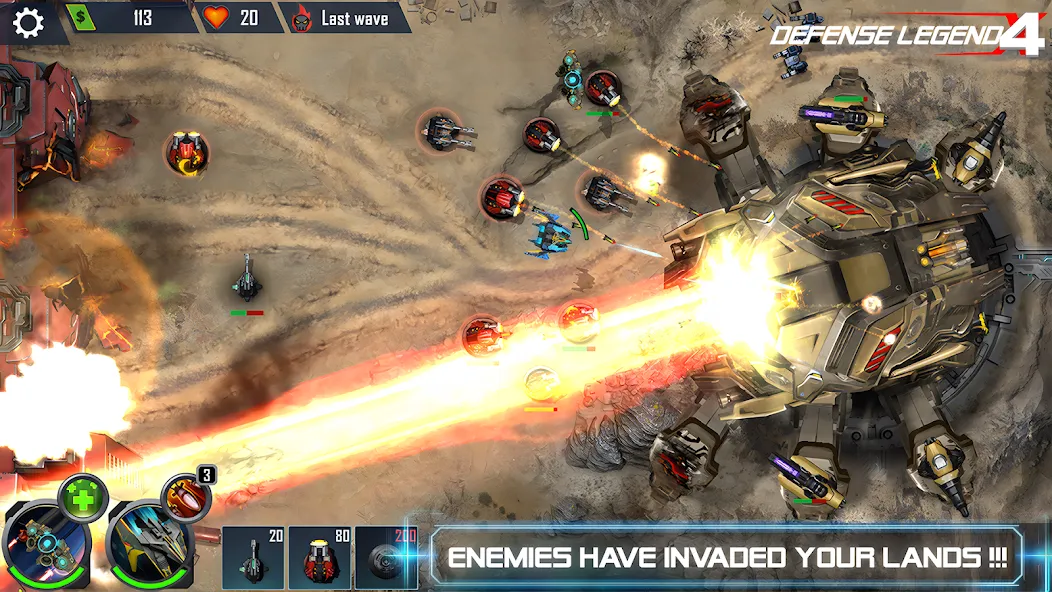Defense Legend 4: Sci-Fi TD screenshot 1