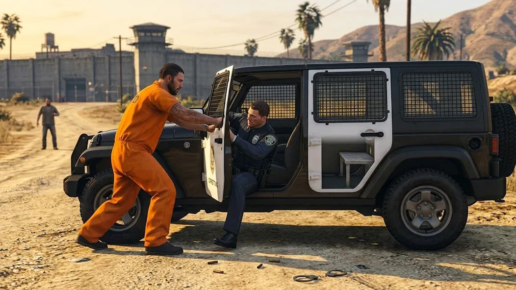 US police car chase simulator screenshot 3
