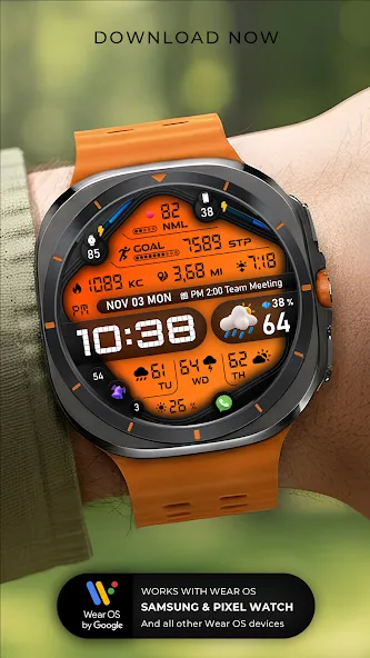 PER67 Digital Watch Face screenshot 7