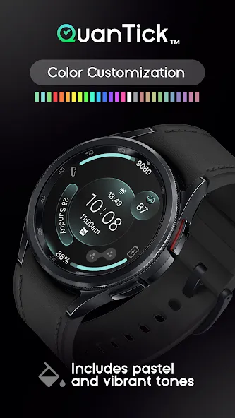 QuanTick 02 Minimal Watch Face screenshot 8