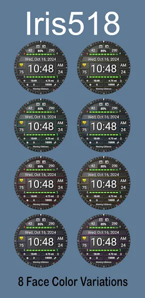 Iris518 Digital Watch Face screenshot 5