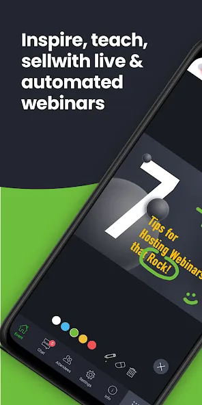 ClickMeeting Webinar App screenshot 1