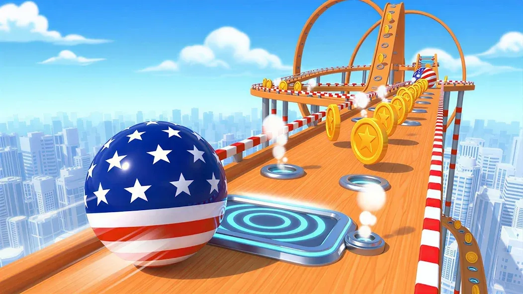 Going Rolling Ball Runner 3D screenshot 7