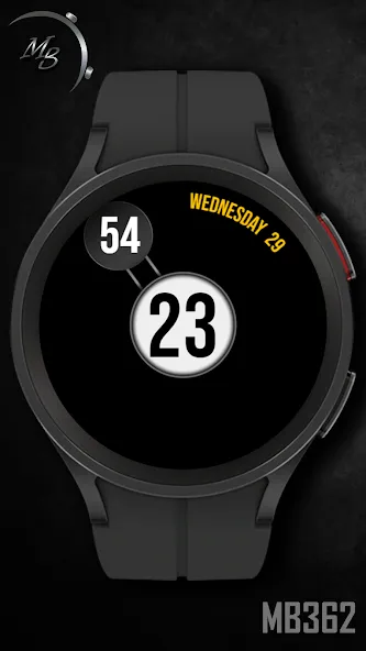 Hybrid Watch Face MB362 screenshot 5