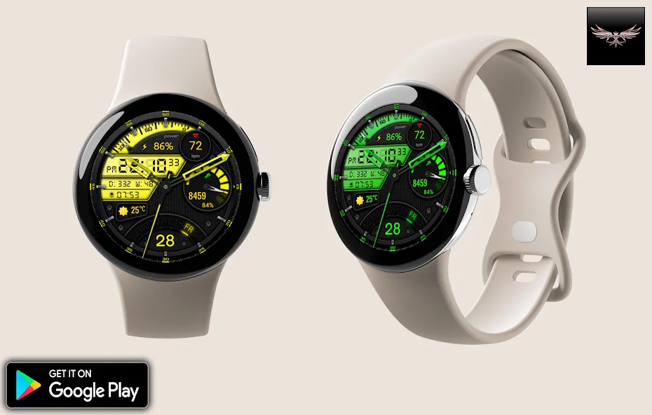Ritech Digital Watch Face screenshot 5