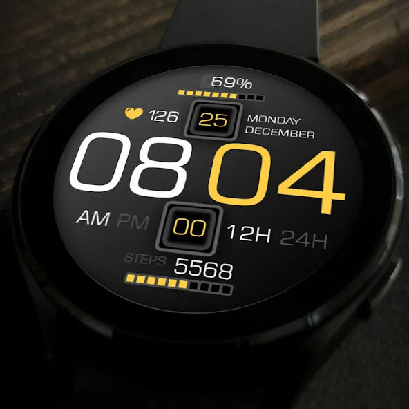 Key111 Digital Sport WatchFace screenshot 6